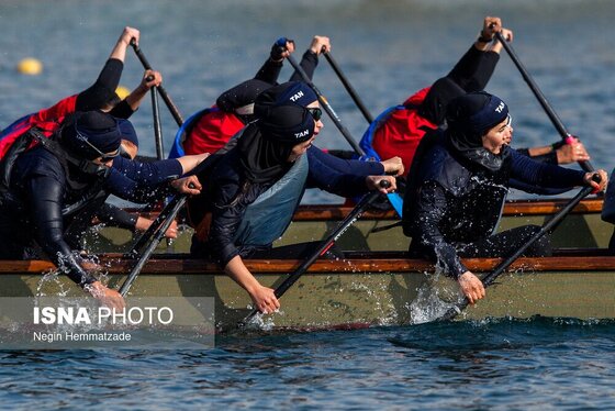 گزارش تصویری | لیگ قایقرانی دراگون‌بوت