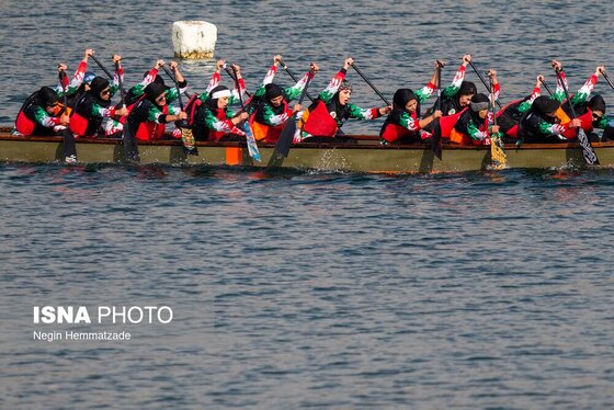 گزارش تصویری | لیگ قایقرانی دراگون‌بوت