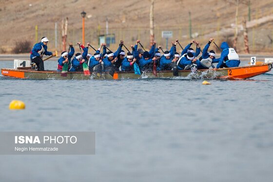 گزارش تصویری | لیگ قایقرانی دراگون‌بوت