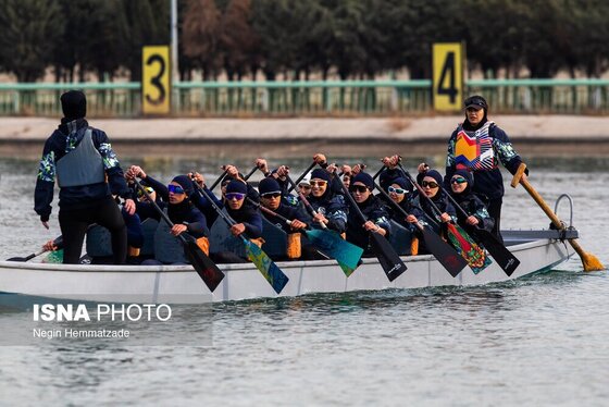 گزارش تصویری | لیگ قایقرانی دراگون‌بوت
