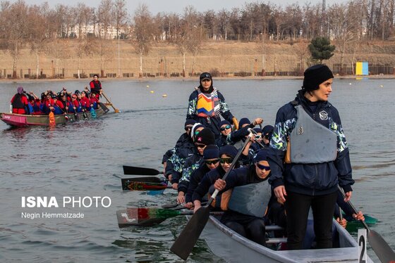 گزارش تصویری | لیگ قایقرانی دراگون‌بوت