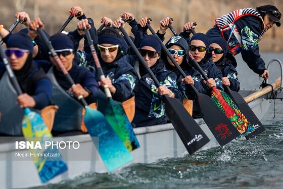 گزارش تصویری | لیگ قایقرانی دراگون‌بوت