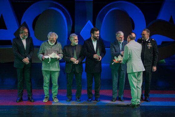 گزارش تصویری | آیین اختتامیه نوزدهمین جشنواره سینماحقیقت