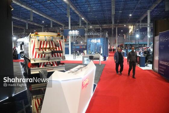 گزارش تصویری | افتتاحیه سیزدهمین نمایشگاه تخصصی مدیریت شهری، خدمات شهری، حمل‌ونقل و ترافیک شهری در مشهد