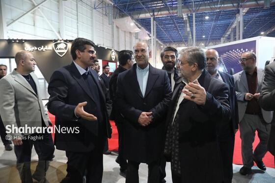 گزارش تصویری | افتتاحیه سیزدهمین نمایشگاه تخصصی مدیریت شهری، خدمات شهری، حمل‌ونقل و ترافیک شهری در مشهد