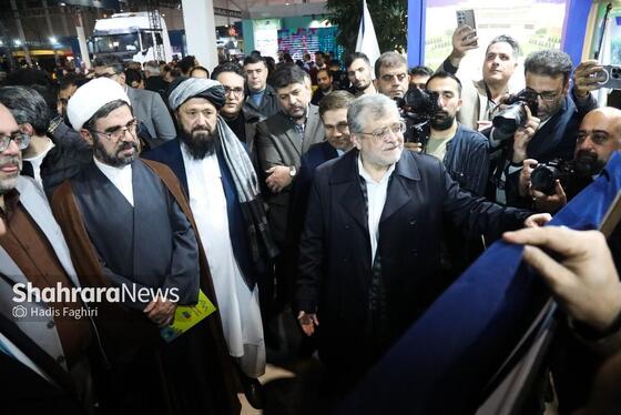 گزارش تصویری | افتتاحیه سیزدهمین نمایشگاه تخصصی مدیریت شهری، خدمات شهری، حمل‌ونقل و ترافیک شهری در مشهد