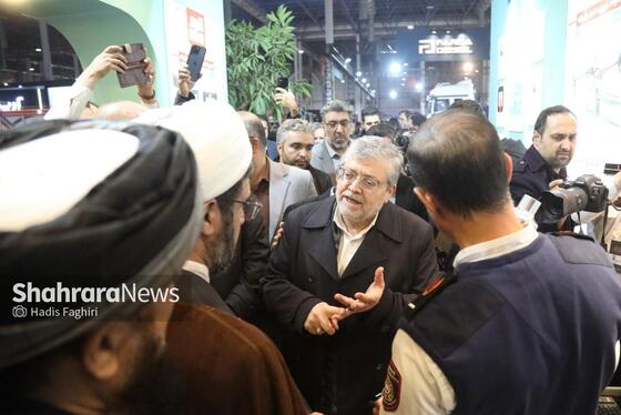 گزارش تصویری | افتتاحیه سیزدهمین نمایشگاه تخصصی مدیریت شهری، خدمات شهری، حمل‌ونقل و ترافیک شهری در مشهد