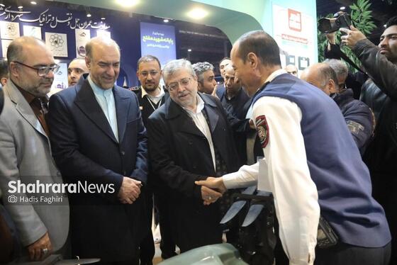 گزارش تصویری | افتتاحیه سیزدهمین نمایشگاه تخصصی مدیریت شهری، خدمات شهری، حمل‌ونقل و ترافیک شهری در مشهد