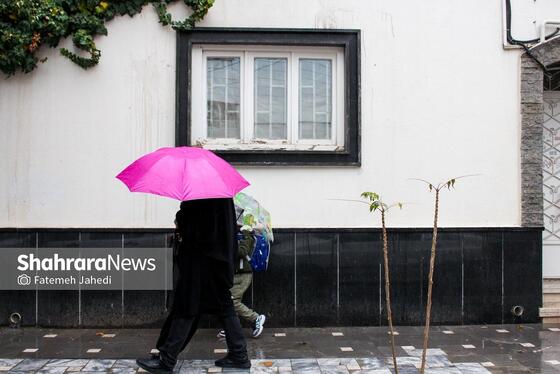 گزارش تصویری | بارش نخستین برف پاییزی در مشهد