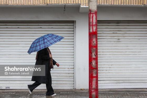 گزارش تصویری | بارش نخستین برف پاییزی در مشهد