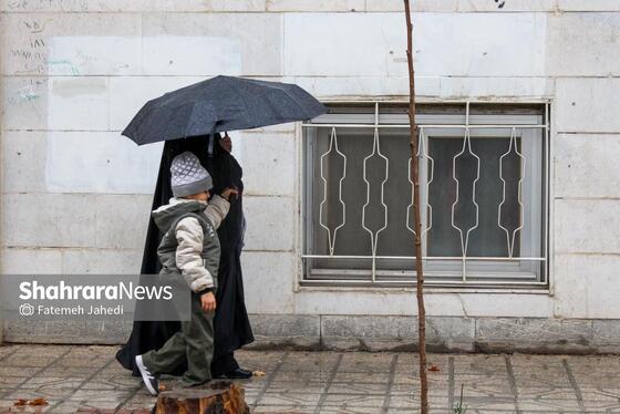 گزارش تصویری | بارش نخستین برف پاییزی در مشهد