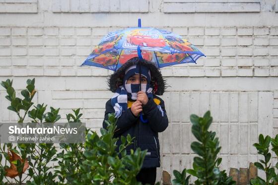 گزارش تصویری | بارش نخستین برف پاییزی در مشهد