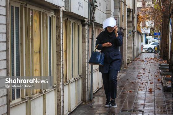 گزارش تصویری | بارش نخستین برف پاییزی در مشهد