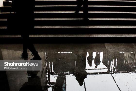 گزارش تصویری | بارش نخستین برف پاییزی در مشهد