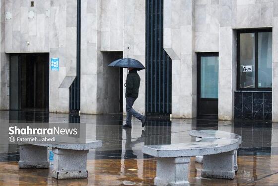 گزارش تصویری | بارش نخستین برف پاییزی در مشهد