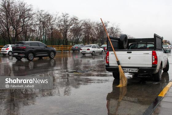 گزارش تصویری | بارش نخستین برف پاییزی در مشهد
