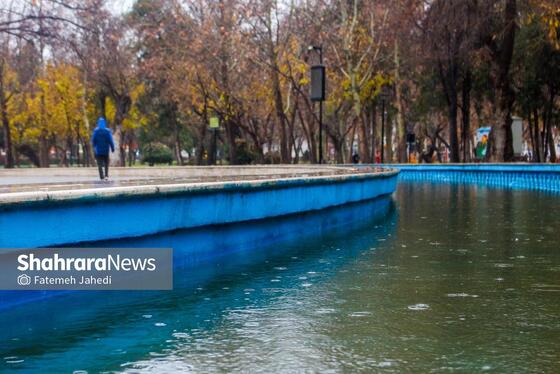 گزارش تصویری | بارش نخستین برف پاییزی در مشهد