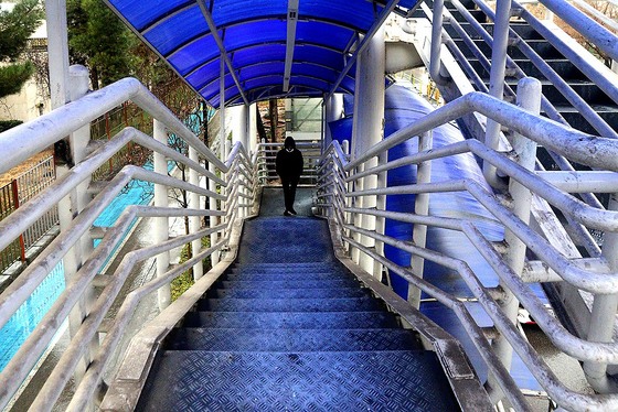 گزارش تصویری | بارش نخستین برف پاییزی در مشهد 2