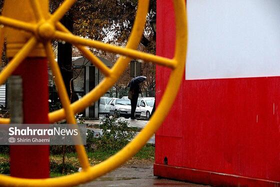 گزارش تصویری | بارش نخستین برف پاییزی در مشهد 2