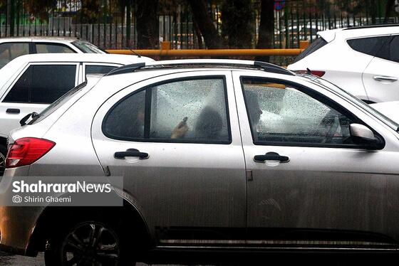 گزارش تصویری | بارش نخستین برف پاییزی در مشهد 2