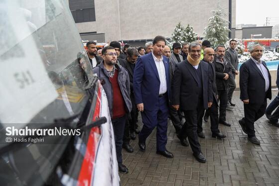 گزارش تصویری | آیین تحویل ۳۷ دستگاه ماشین‌آلات آتش‌نشانی و خدمات شهری به شهرداری‌های خراسان رضوی