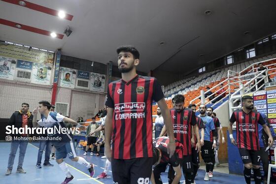 گزارش تصویری | لیگ دسته اول فوتسال؛ مسابقه دائم‌پناه مشهد و صنایع اردکان یزد