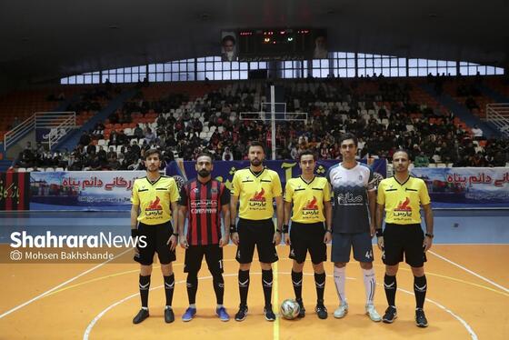گزارش تصویری | لیگ دسته اول فوتسال؛ مسابقه دائم‌پناه مشهد و صنایع اردکان یزد
