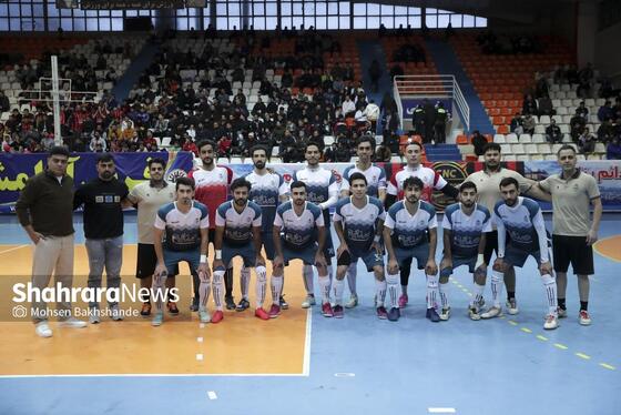 گزارش تصویری | لیگ دسته اول فوتسال؛ مسابقه دائم‌پناه مشهد و صنایع اردکان یزد