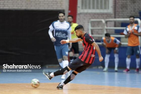 گزارش تصویری | لیگ دسته اول فوتسال؛ مسابقه دائم‌پناه مشهد و صنایع اردکان یزد