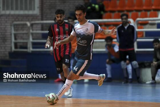 گزارش تصویری | لیگ دسته اول فوتسال؛ مسابقه دائم‌پناه مشهد و صنایع اردکان یزد