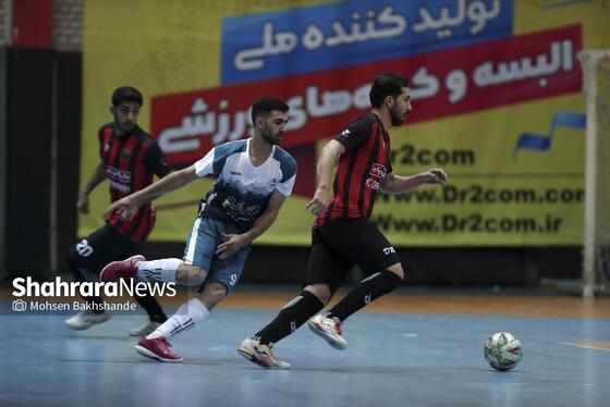 گزارش تصویری | لیگ دسته اول فوتسال؛ مسابقه دائم‌پناه مشهد و صنایع اردکان یزد