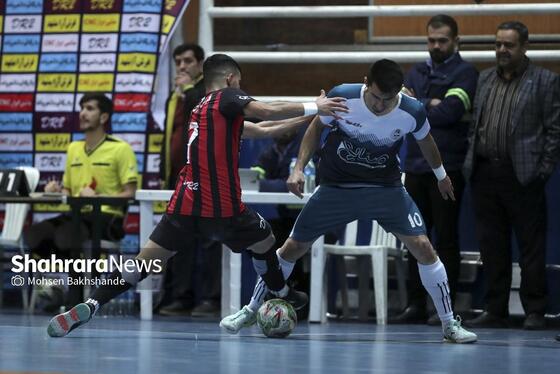 گزارش تصویری | لیگ دسته اول فوتسال؛ مسابقه دائم‌پناه مشهد و صنایع اردکان یزد