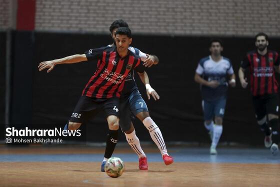 گزارش تصویری | لیگ دسته اول فوتسال؛ مسابقه دائم‌پناه مشهد و صنایع اردکان یزد