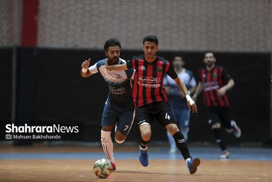 گزارش تصویری | لیگ دسته اول فوتسال؛ مسابقه دائم‌پناه مشهد و صنایع اردکان یزد