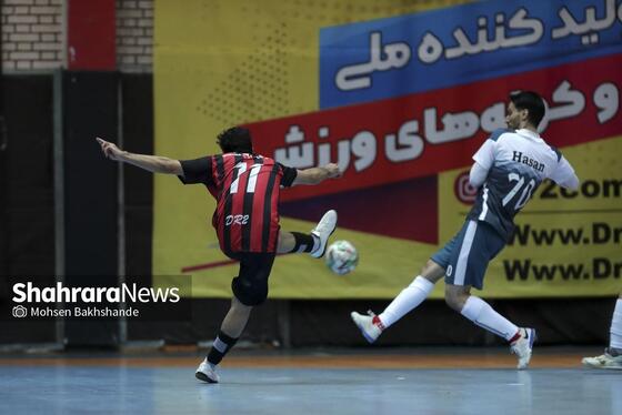 گزارش تصویری | لیگ دسته اول فوتسال؛ مسابقه دائم‌پناه مشهد و صنایع اردکان یزد