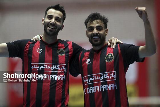 گزارش تصویری | لیگ دسته اول فوتسال؛ مسابقه دائم‌پناه مشهد و صنایع اردکان یزد