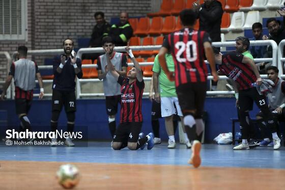 گزارش تصویری | لیگ دسته اول فوتسال؛ مسابقه دائم‌پناه مشهد و صنایع اردکان یزد