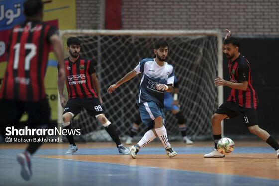 گزارش تصویری | لیگ دسته اول فوتسال؛ مسابقه دائم‌پناه مشهد و صنایع اردکان یزد