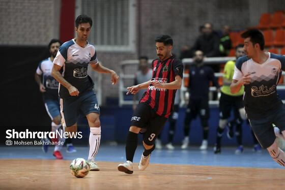 گزارش تصویری | لیگ دسته اول فوتسال؛ مسابقه دائم‌پناه مشهد و صنایع اردکان یزد