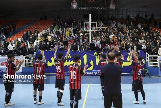 گزارش تصویری | لیگ دسته اول فوتسال؛ مسابقه دائم‌پناه مشهد و صنایع اردکان یزد