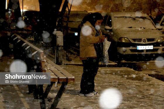 گزارش تصویری | حبس برف