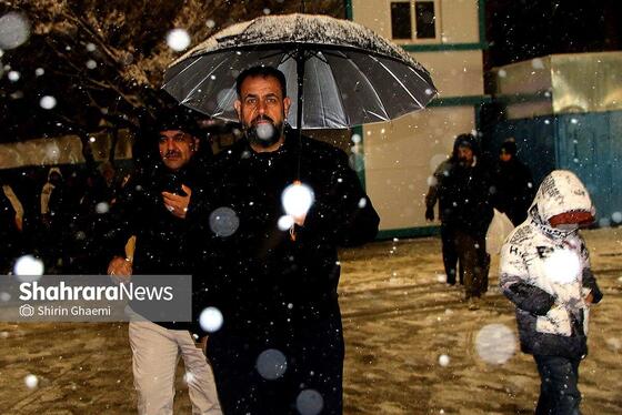 گزارش تصویری | حبس برف