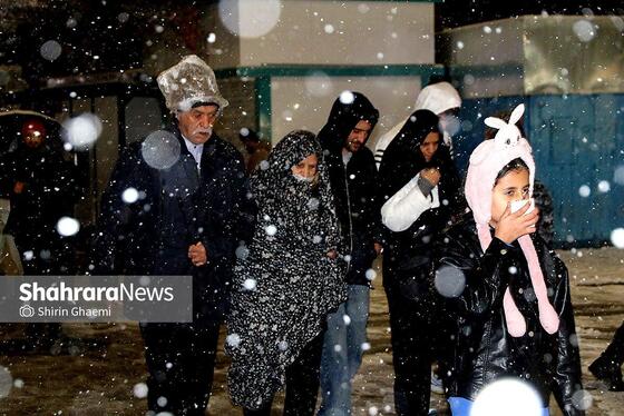 گزارش تصویری | حبس برف