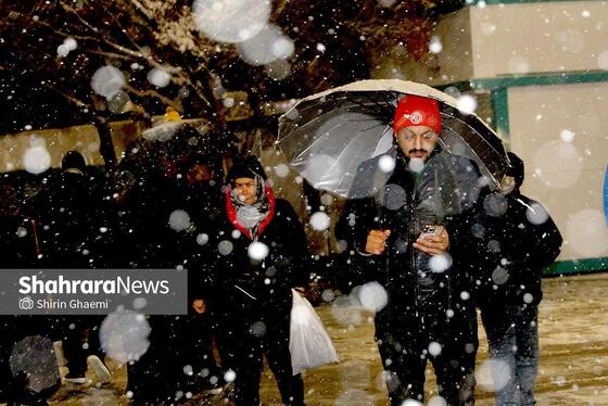 گزارش تصویری | حبس برف