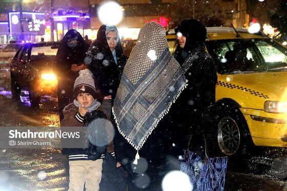 گزارش تصویری | حبس برف