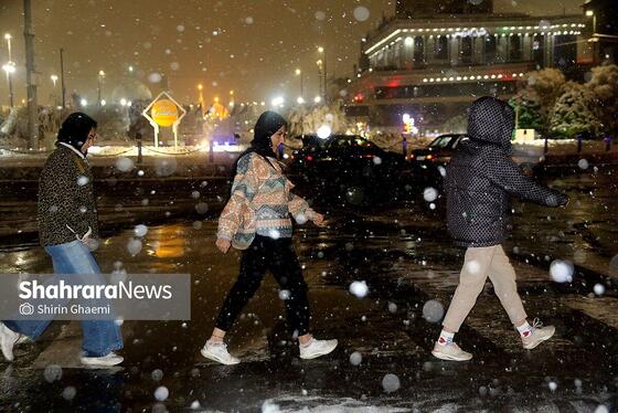 گزارش تصویری | حبس برف