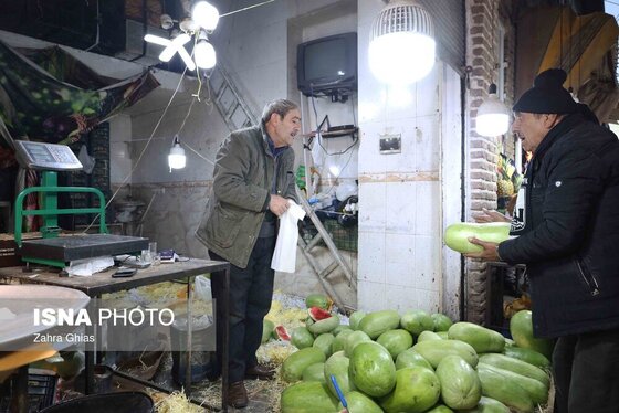 ایران زیباست | شب یلدا بازار تبریز