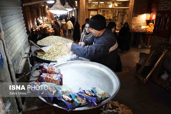 ایران زیباست | شب یلدا بازار تبریز