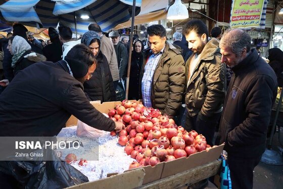 ایران زیباست | شب یلدا بازار تبریز