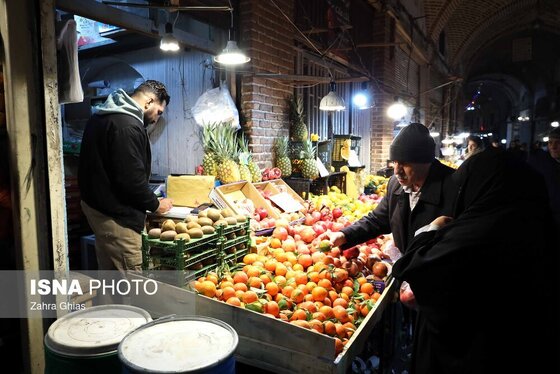 ایران زیباست | شب یلدا بازار تبریز
